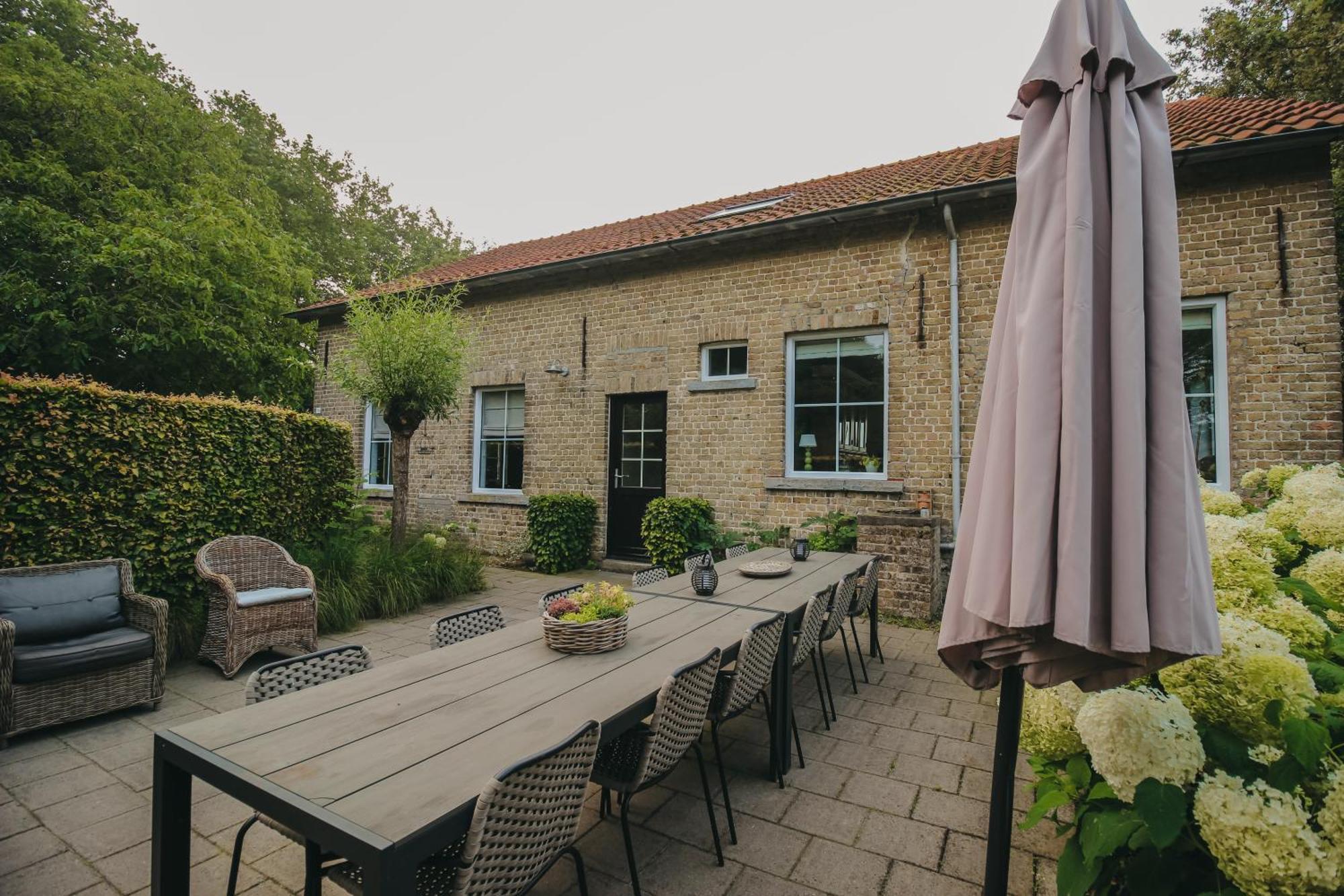 Вилла Authentieke Boerderij Woning Ретраншемент Экстерьер фото