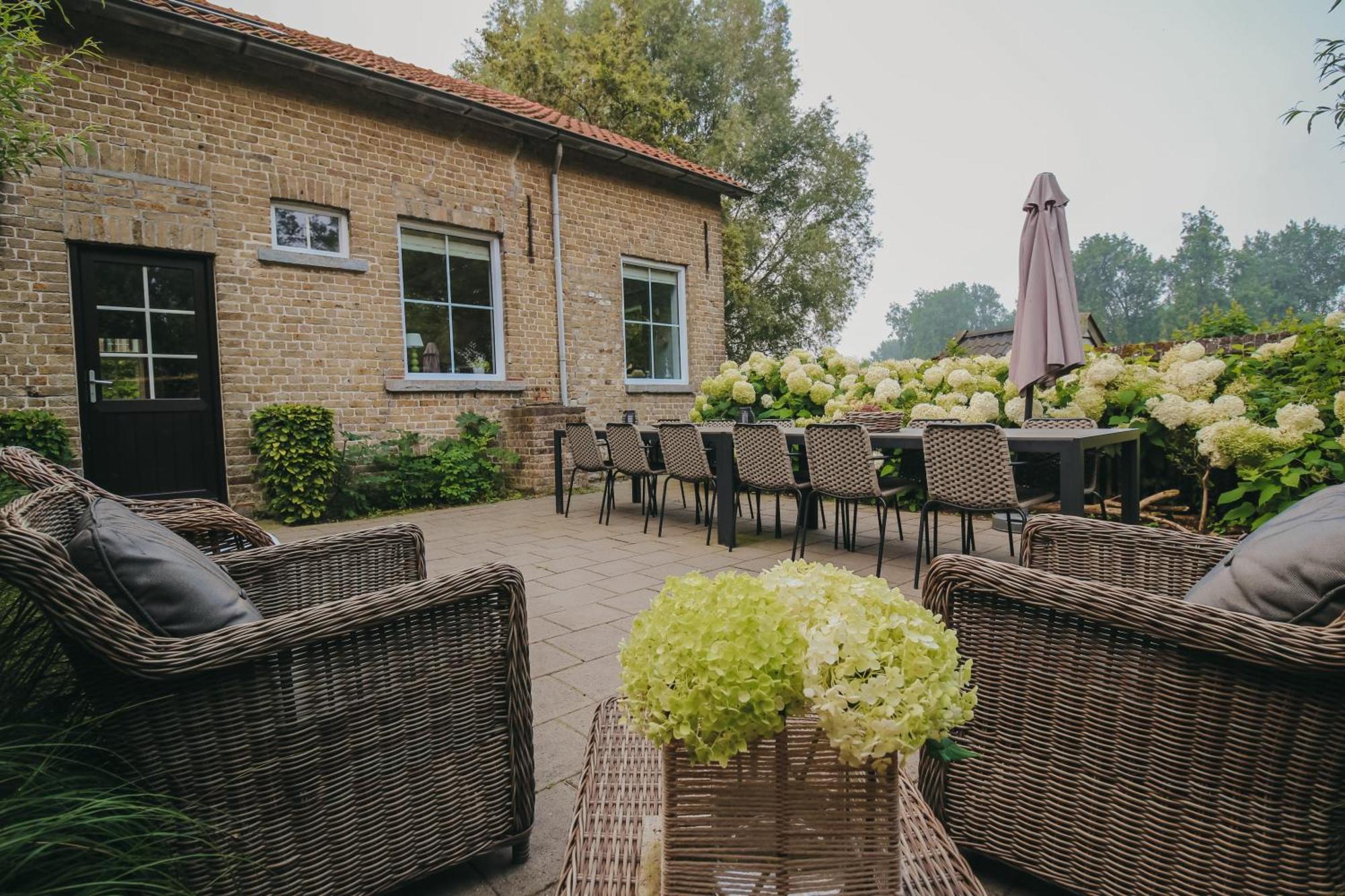 Вилла Authentieke Boerderij Woning Ретраншемент Экстерьер фото